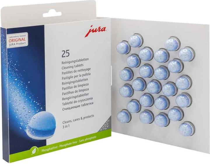 Actual product image Jura Cleaning tablets 3-phase