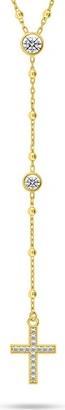 Brilio Silver - Timeless Rosary Gold Plated Necklace NCL113Y