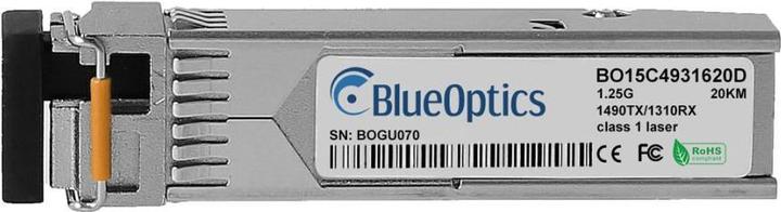 Actual product image BlueOptics Alcatel-Lucent iSFP-GIG-BX-D Compatible SFP BO15C4931620D