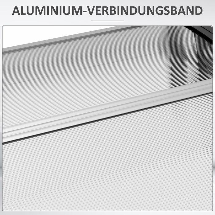 Image du produit Swisshandel24 Pultvordach Vordach ideal für Haustür 200x96x27 cm Überdachung