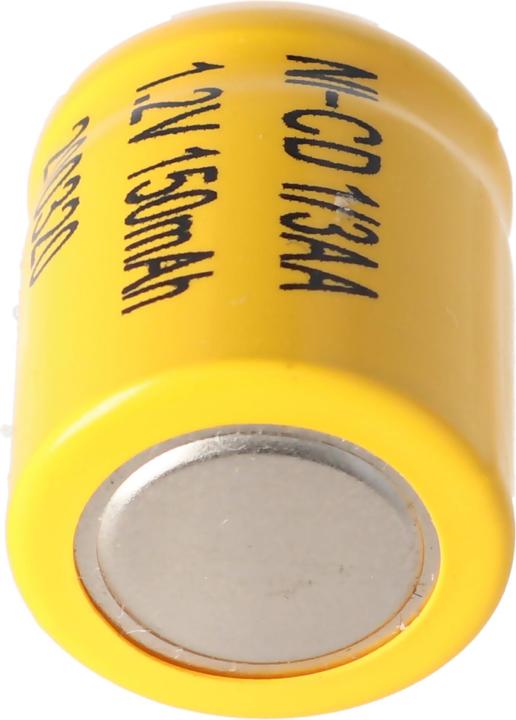 Immagine prodotto Sanyo Akku N-110AA Akku NiCd 1/3 AA Mignon ohne Lötfahne 150mAh (1 pz., AA, 150 mAh)
