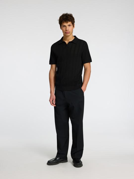 Produktbild Selected Homme 100% Baumwoll Polohemd aus Strick (M)