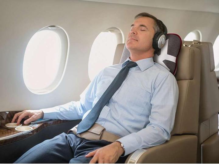 Actual product image Skross Travel Pillow "Dark Grey (Head & neck pillow)