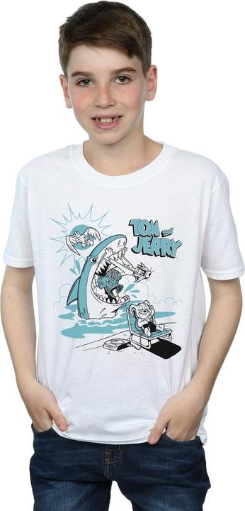 Image du produit Tom & Jerry - T-shirt SUMMER SHARK - Garçon (140, 146)