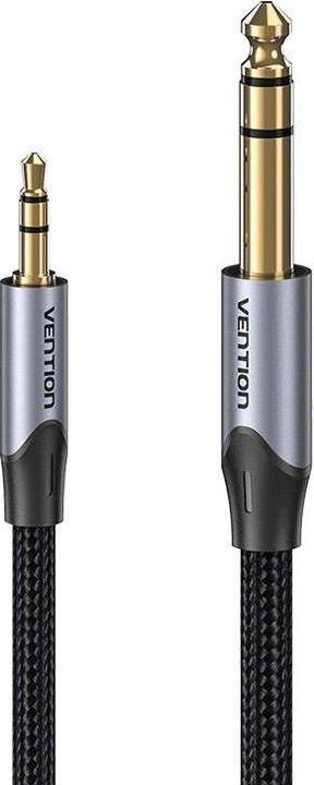 Produktbild Vention 3.5mm TRS Male to 6.35mm Male Audio Cable 5m BAUHJ Gray (5 m)