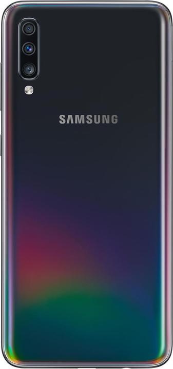 Produktbild Samsung Galaxy A70 (128 GB, Black, 6.70", Dual SIM + SD, 32 Mpx, 4G)