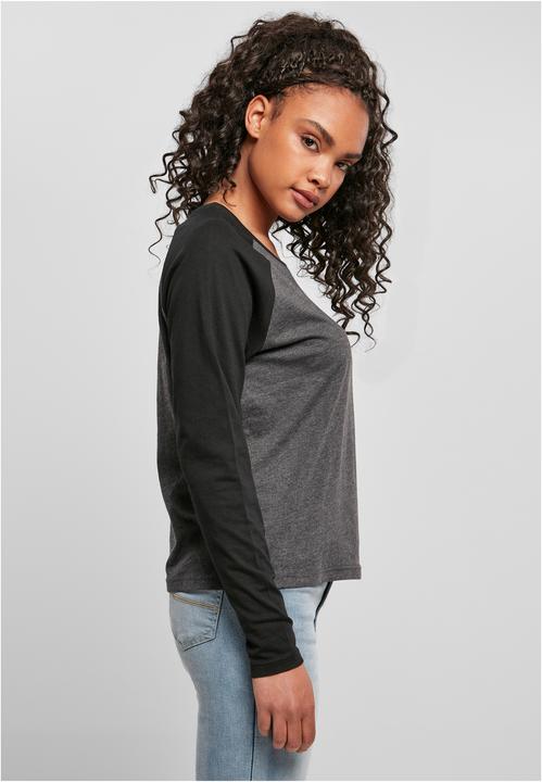 Image du produit Urban Classics Manches longues raglan contrastées pour femmes (S)