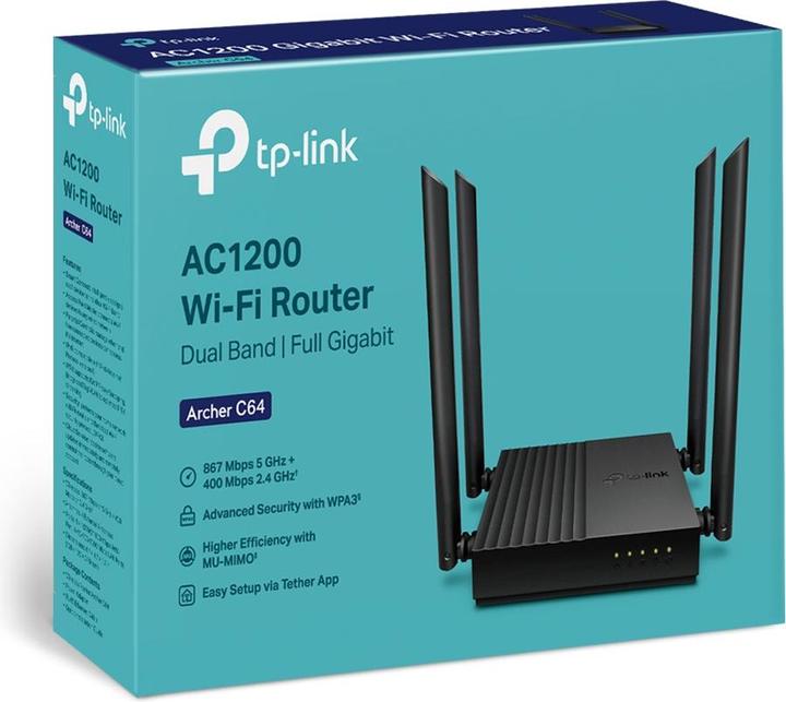 Produktbild TP-Link AC1200 Dual-Band Wi-Fi Router