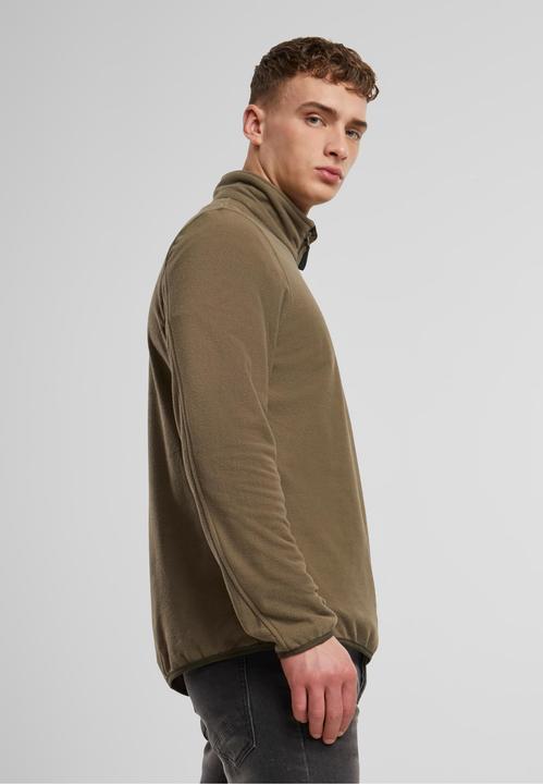 Actual product image Brandit Ripstop fleece pullover size 4XL colour olive (4XL)