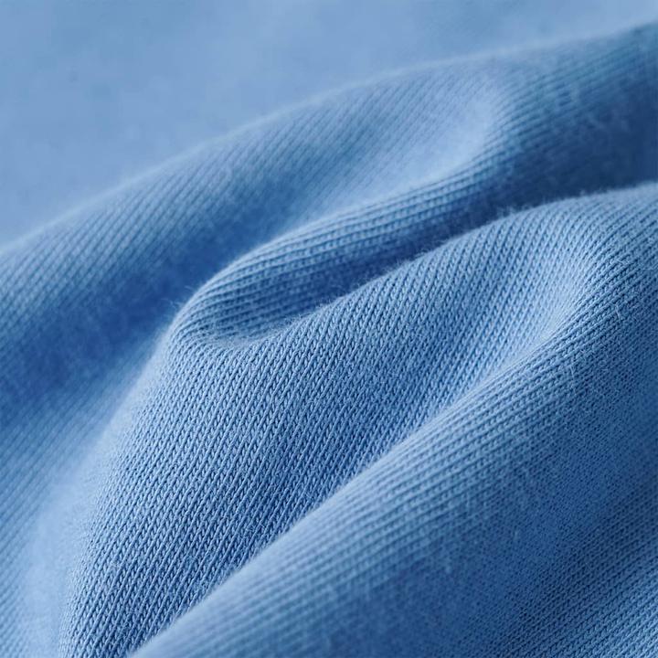 Produktbild VidaXL Kinder-T-Shirt Mittelblau 116,Material: 100 (116)