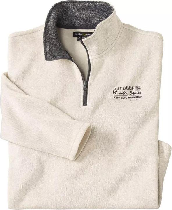 Produktbild Atlas For Men Winter State Pullover aus gebürstetem Fleece (L)