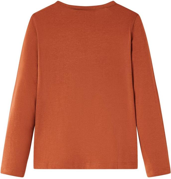 Image du produit VidaXL T-shirt manches longues enfant Cognac 140,Matière : 95% coton. 5 (140)