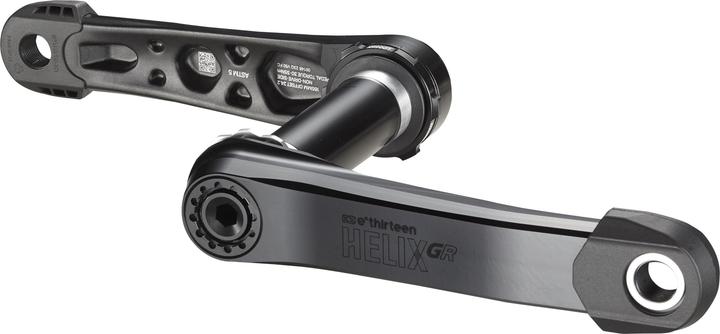 e*13 Helix Race GR Kurbel, 165mm, 83mm, Self Extractor, black