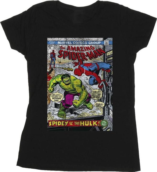 Produktbild SpiderMan VS Hulk Cover TShirt (XL)