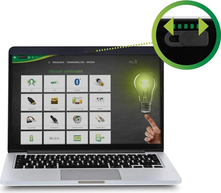 Image du produit InLine Webcam Slider Abdeckung 2er Pack