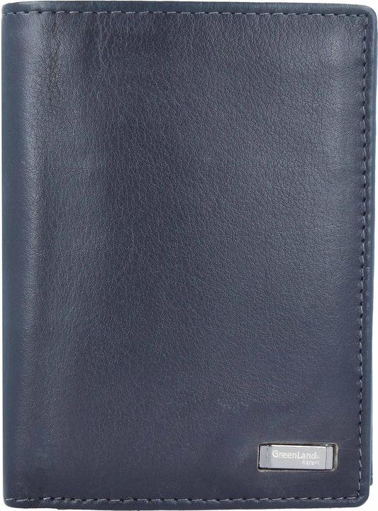 Greenland Nature Black Nappa Geldbörse RFID 9,5 cm