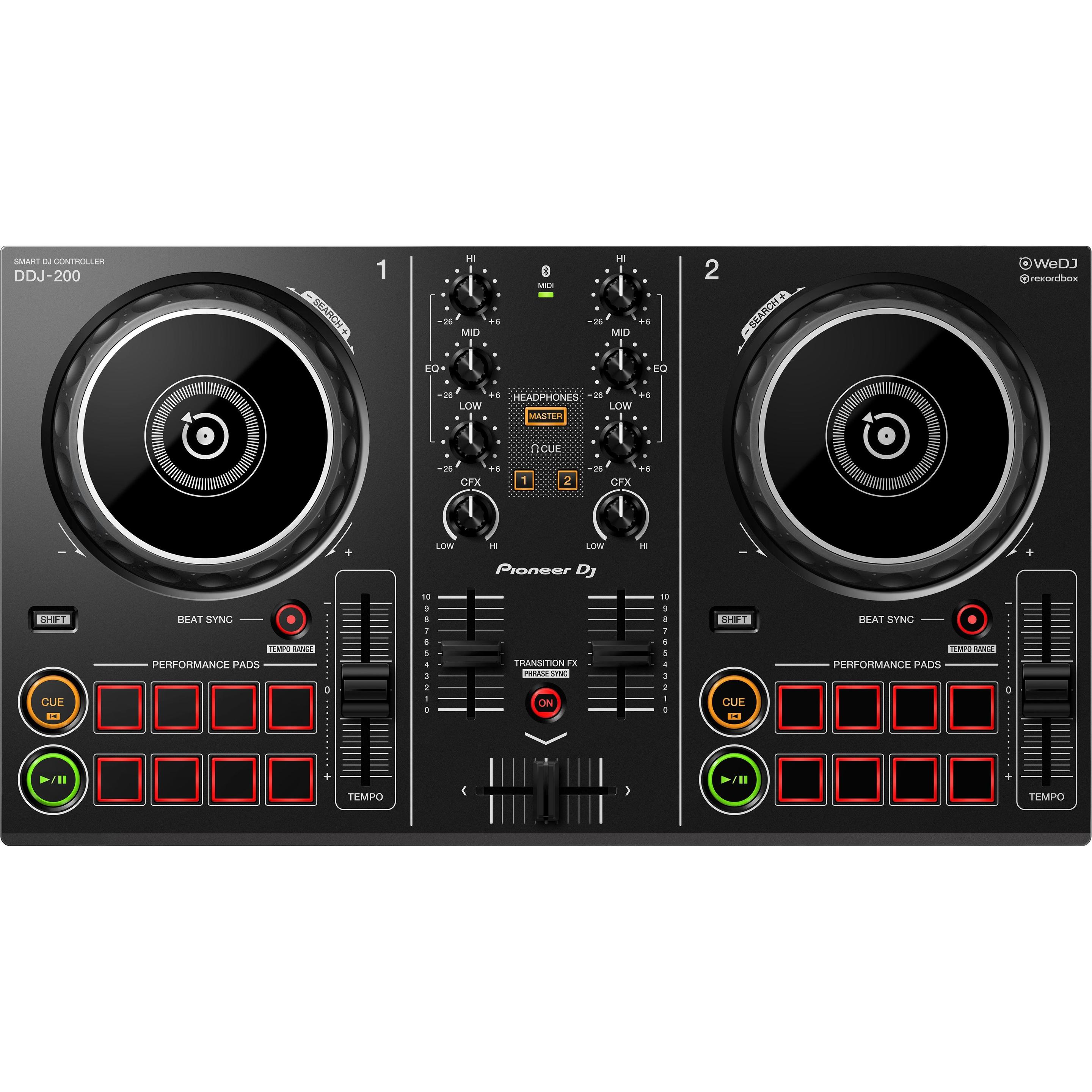 DJC-200 BAG DJ controller bag for the DDJ-200 (Black
