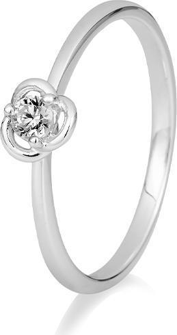 Immagine prodotto Breuning ANELLO - Incastonatura a rosa con diamante (57, Oro 750/18 K)