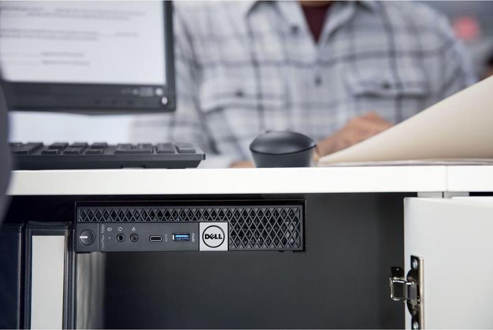 Actual product image Dell OptiPlex Micro VESA Mount with adapter box - customer installation - mount for