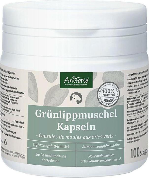 Produktbild AniForte Grünlippmuschel Kapseln (Adult, 1 Stk., 70 g)