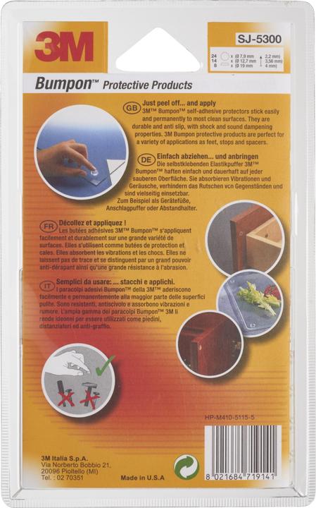 Productafbeelding 3M Beschermende buffer - Mengsel (Stopdemper, 42 Stuk)