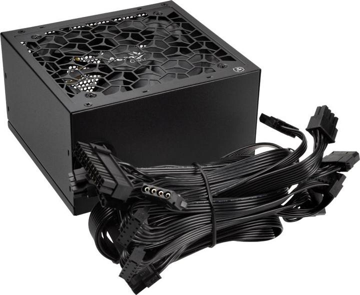 Actual product image AeroCool Aero Bronze 600W 80 PLUS Bronze Power Supply - 600 Watt (600 W)