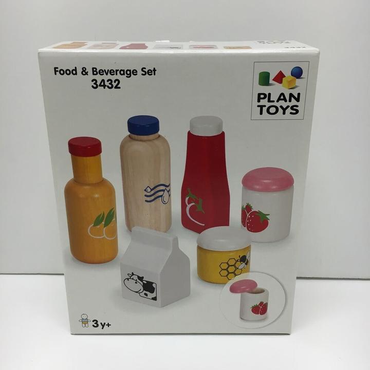 Actual product image Plantoys Food and drink set