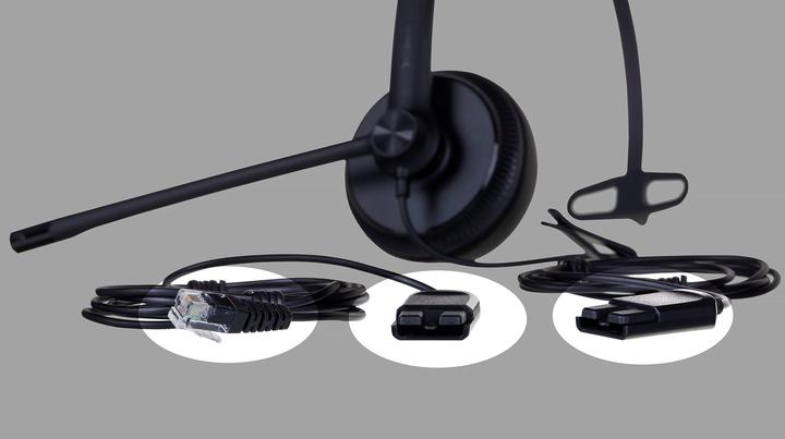 Actual product image Yealink YHS34 Mono Headset (Cable)