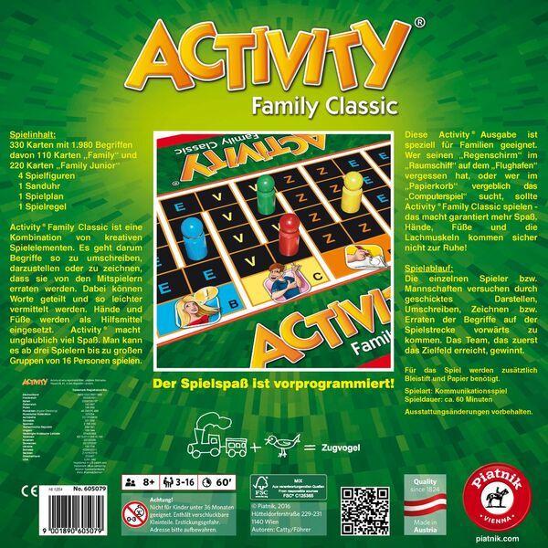 Produktbild Piatnik Activity Family Classic (Deutsch)