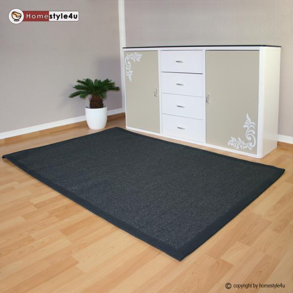 Actual product image Homestyle4u Sisal carpet Border carpet (245 x 345 cm)