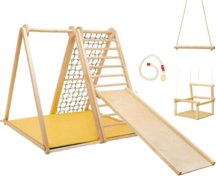 Bim-Ba Klettergerüst für Kinder. Salair - Junior Set. Black Edition