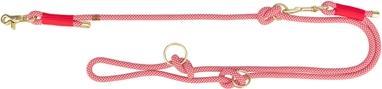 Actual product image Trixie Hondenriem Soft Rope Verstelbaar Rood / Cream - 200X0,6 Cm (XS, Dog, Dog sport)