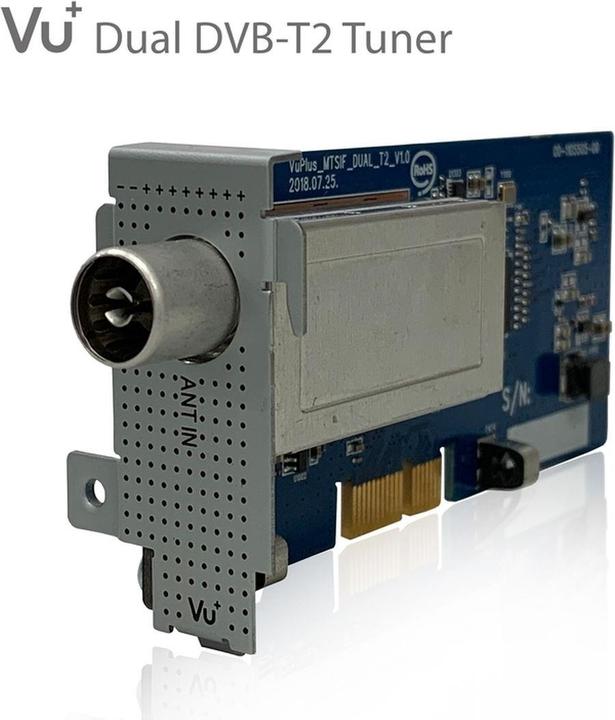 Vu+ Double tuner DVB-T2 UNO 4K / UNO 4K SE / ULTIMO 4K / DUO 4K (DVB-T2)
