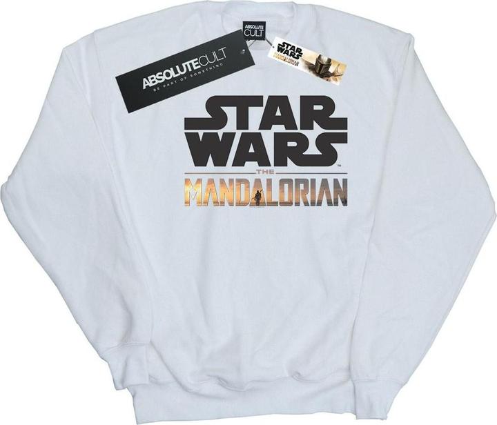 Immagine prodotto Star Wars The Mandalorian Logo Felpa Uomo (M)