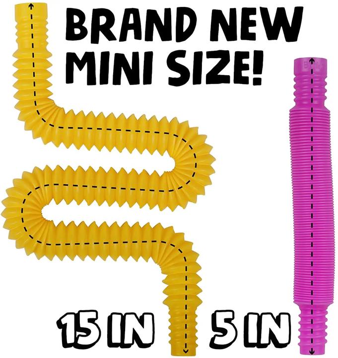 Image du produit Activity Board 4 Pack Mini Pop Tube Sensory Fidget toy colourful heavy-duty for building educational buildings