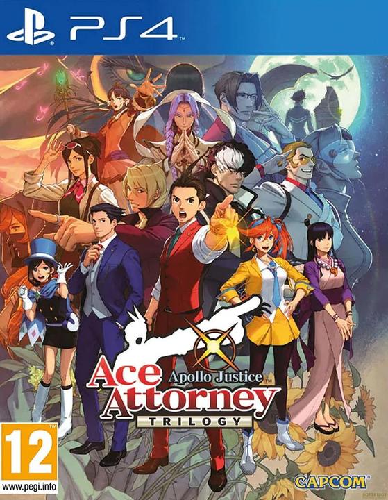 Produktbild GED Apollo Justice Ace Attorney Trilogy PS-4 UK mult 3 Games in 1 (PS4)