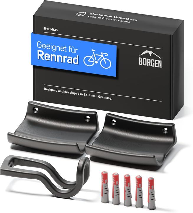 Actual product image Borgen Road bike wall mount