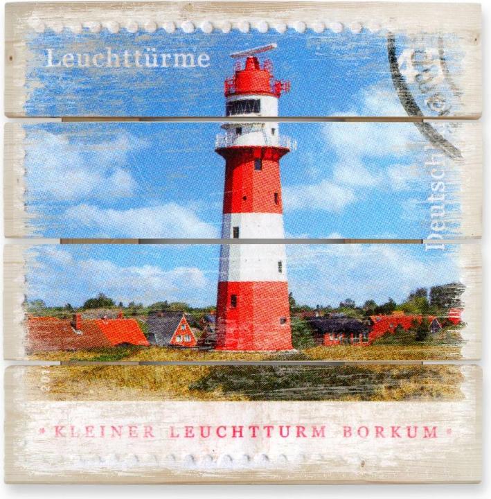 Actual product image Trenddeko Stamp from lighthouse (40 x 41.5 cm)