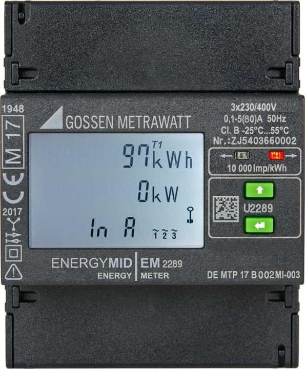Produktbild Gossen Metrawatt EM2289 LON Drehstrom
