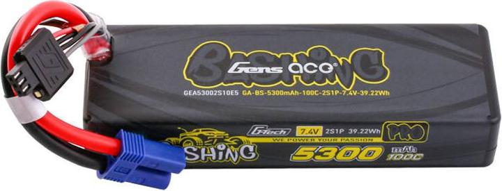 Productafbeelding Gens Ace G-Tech 5300mAh 7,4V 100C 2S1P Lipo z EC5 (7.40 V, 5300 mAh)