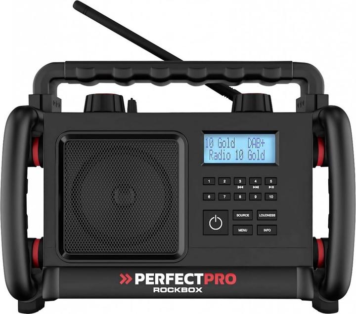 Actual product image PerfectPro Rockbox (FM, DAB+, Bluetooth)