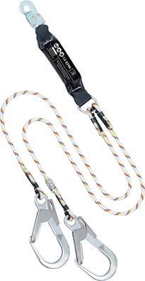 Immagine prodotto MAS Safety Cordino BFD Tyger Twin SK 12 L.1,5m EN 354 EN 355 MAS (Ammortizzatore di caduta, 136 kg)