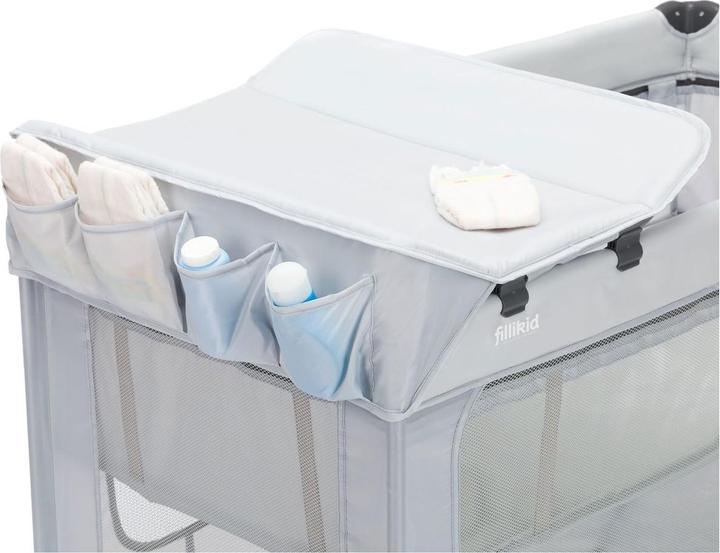 Actual product image Fillikid Capri travel cot