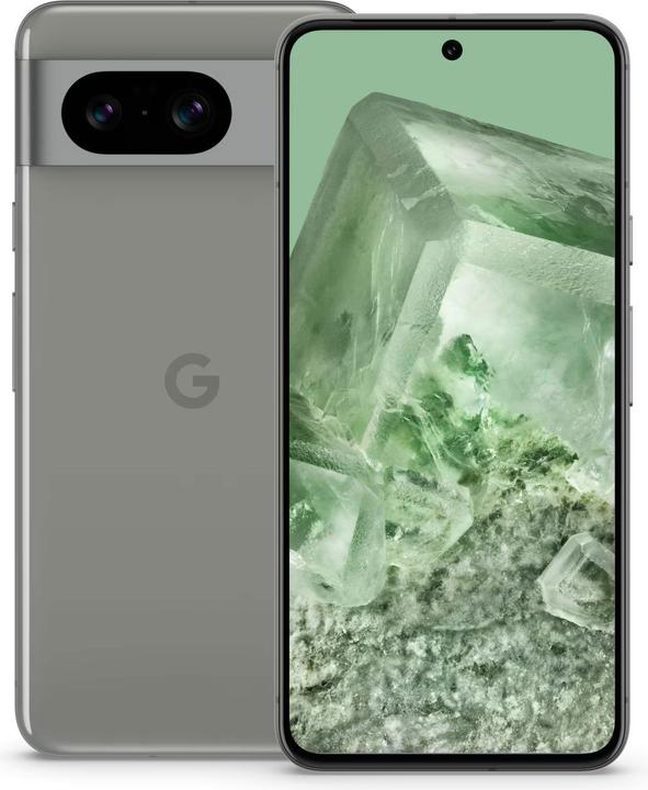 Produktbild Google Pixel 8 (256 GB, Hazel, 6.20", SIM + eSIM, 50 Mpx, 5G)