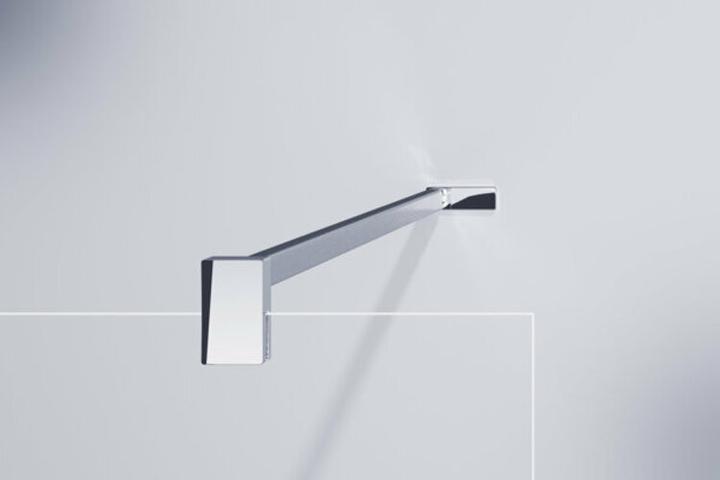 Produktbild Hüppe Design pure 4-Eck Pendeltür für Seitenwand, Breite:80cm Höhe:200cm Anschlag li. & re., fü (211 cm, 90 cm, 11 cm)