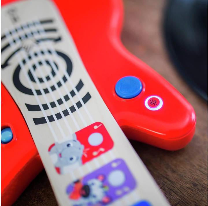 Produktbild Hape Deluxe Magic Touch Guitar (Italienisch, Englisch, Deutsch, Französisch)