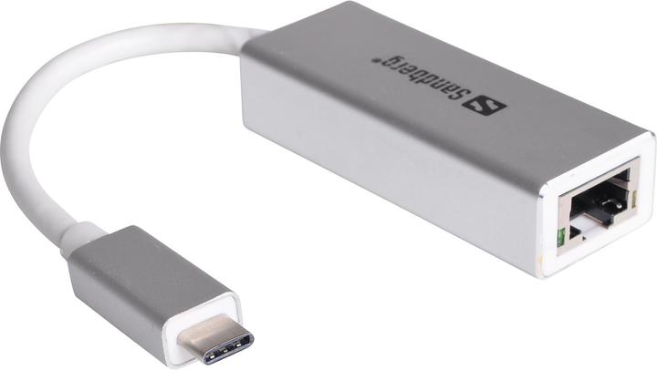 Produktbild Sandberg USB-C -> Network Converter (USB-C, RJ45 Gigabit Ethernet (1x))