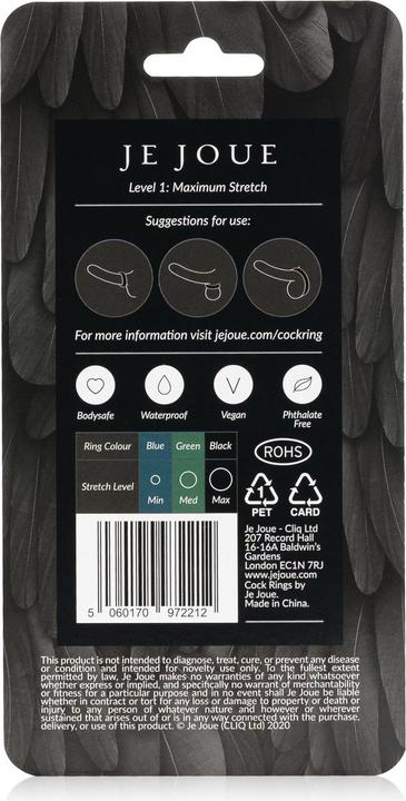 Actual product image Je Joue C-Ring - Maximum - Cockring (2.54 cm)