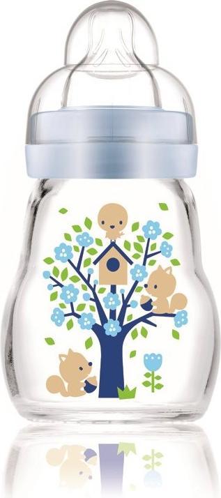 Produktbild MAM Feel Good Glasflasche assortiert (170 ml)
