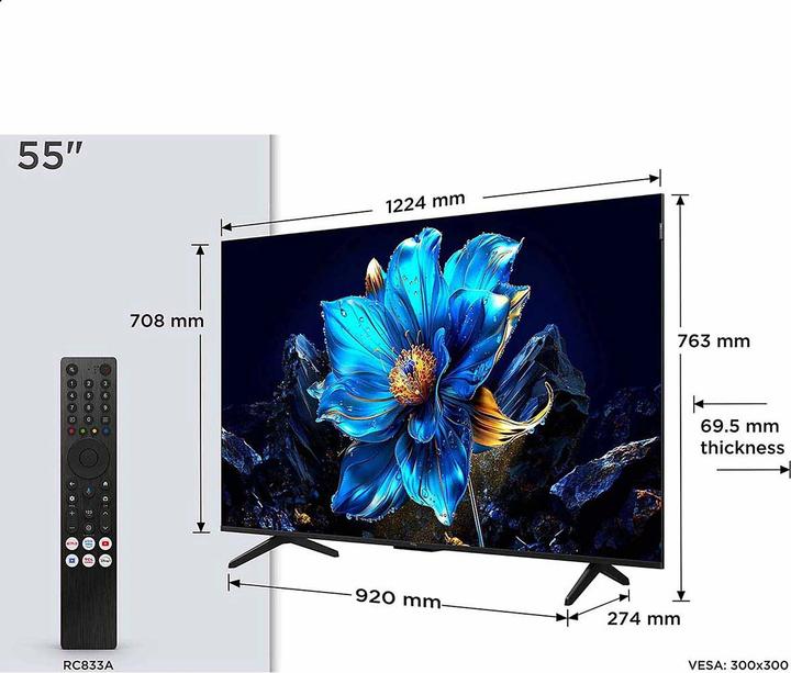 Produktbild TCL 55P7K (55", QLED, 4K)